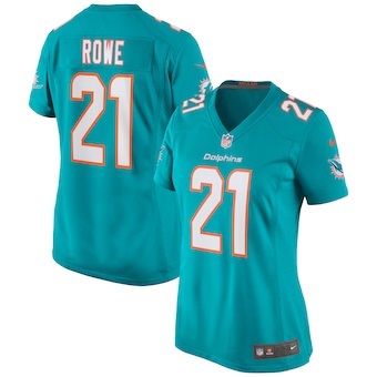 womens nike eric rowe aqua miami dolphins game jersey_pi4027